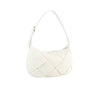 Puffy Woven Hobo Handbag