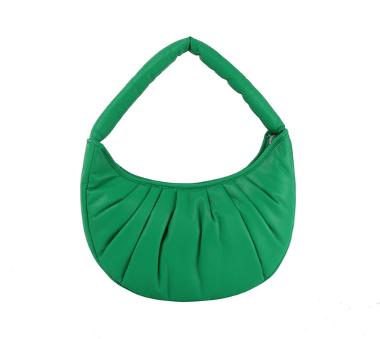 Pleated Puff Shoulder Bag