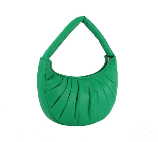 Pleated Puff Shoulder Bag