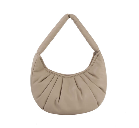 Pleated Puff Shoulder Bag