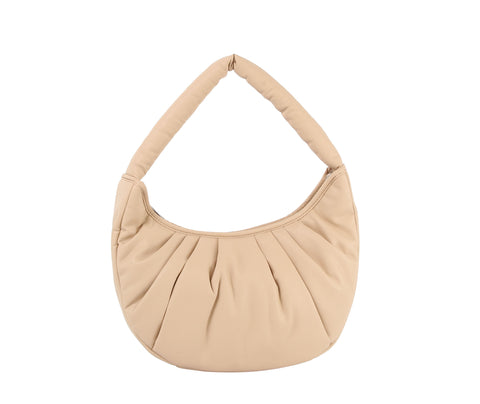 Pleated Puff Shoulder Bag