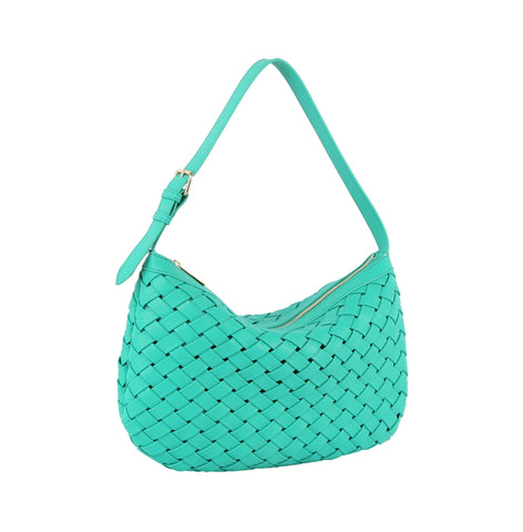 Woven Classic Hobo Handbag