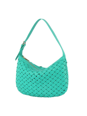 Woven Classic Hobo Handbag