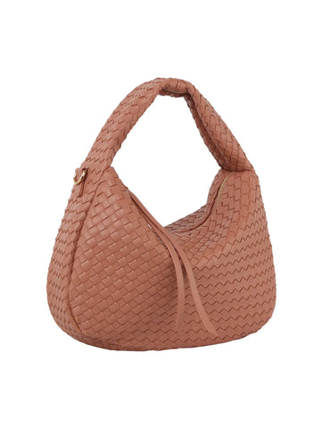 Woven Classic Hobo Handbag