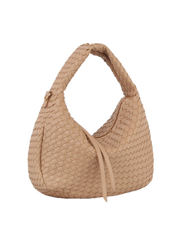 Woven Classic Hobo Handbag