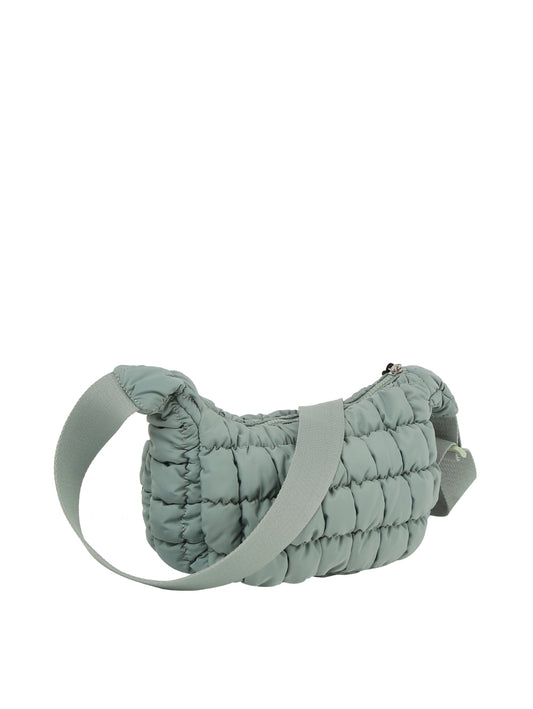 Quilted Puffer Crossbody Hobo