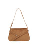 Buckle Strap Suede Shoulder Bag