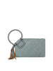Tassel Accented Wristlet Clutch