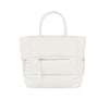 Puffer Style Multi Pocket Tote Handbag