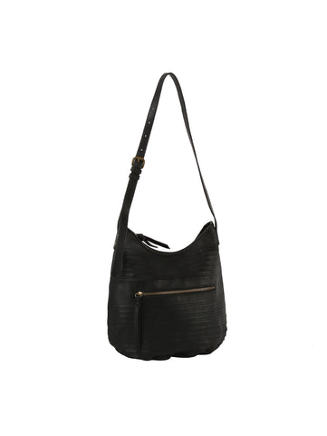 Pleated Design Classic Hobo Handbag