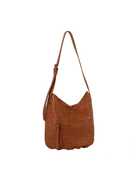 Pleated Design Classic Hobo Handbag