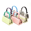 Argyle Print Lipstick Case Assorted Set