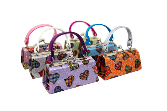 Sparkling Heart Design Lipstick Case Assorted Set
