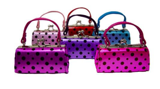 Fun Polka Dot Print Lipstick Case Assorted Set