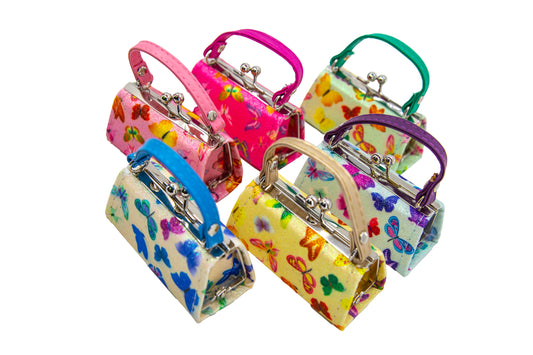 Butterfly Print Lipstick Case Assorted Set