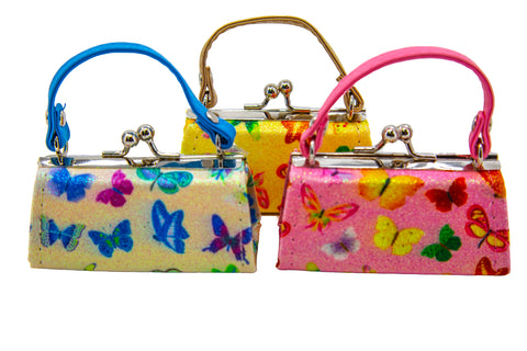 Butterfly Print Lipstick Case Assorted Set