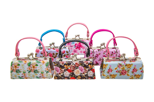 Floral Print Lipstick Case Assorted Set