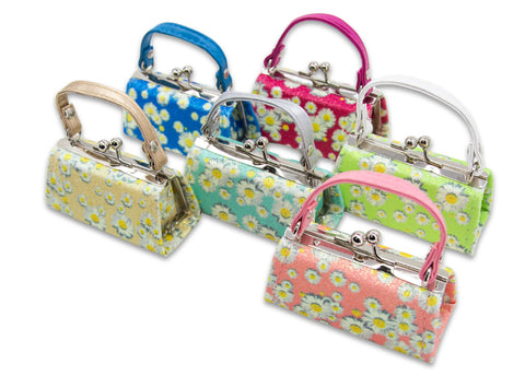 Sparkling Daisy Print Lipstick Case Assorted Set