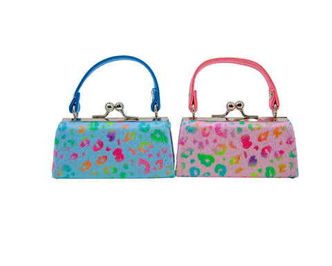Sparkling Leopard Design Lipstick Case Assorted Set