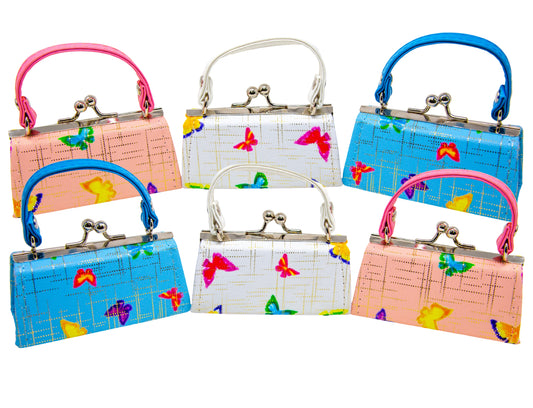 Butterfly Print Lipstick Case Assorted Set