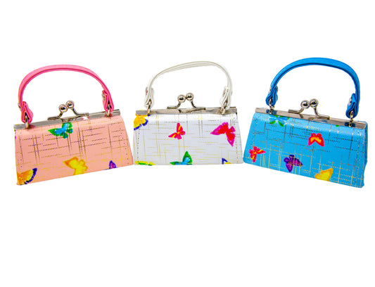Butterfly Print Lipstick Case Assorted Set