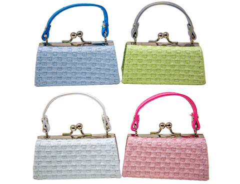 Embossed Woven Design Lipstick Case Assorted Set