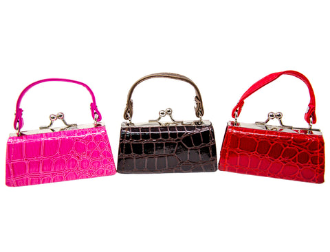 Alligator Embossed Lipstick Case Assorted Set