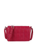 Quilted Design Front Flap Shoulder Bag