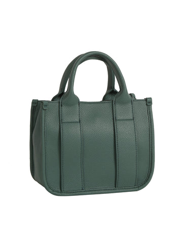 Daily Soft Leather Mini Tote Crossbody