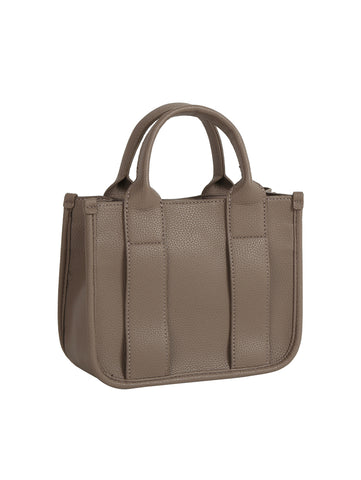 Daily Soft Leather Mini Tote Crossbody