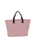 Gathered Embossed Tote Handbag