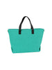 Gathered Embossed Tote Handbag