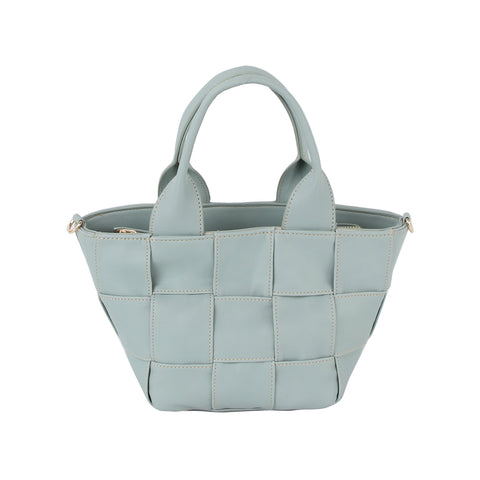 Woven Design Bucket Tote