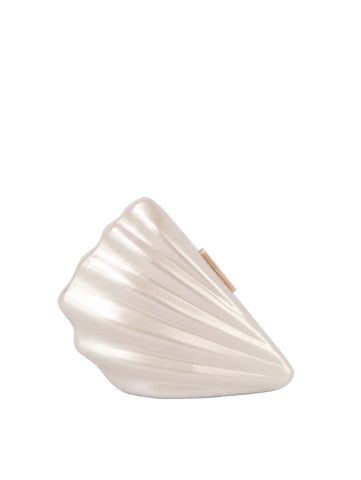 Pearl Marble Shell Evening Clutch