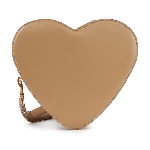 Heart Shape Biker Jacket Petite Shoulder Bag