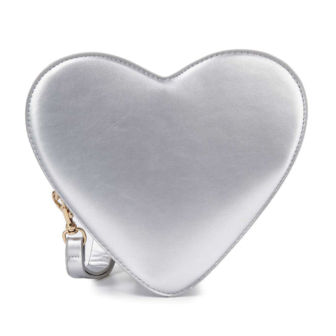 Heart Shape Biker Jacket Petite Shoulder Bag