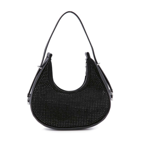 Petite Decorative Strap  Hobo Handbag