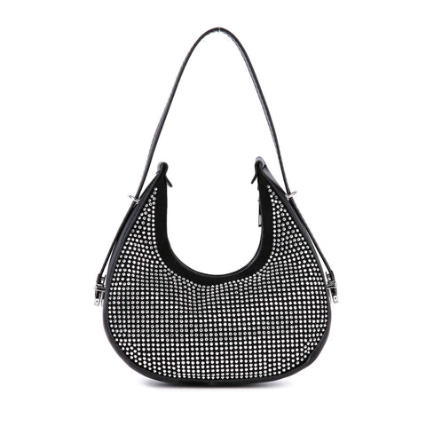 Petite Decorative Strap  Hobo Handbag