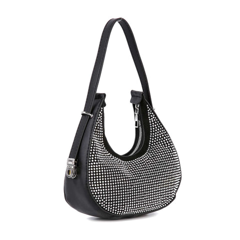 Petite Decorative Strap  Hobo Handbag