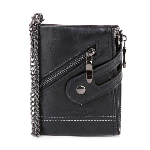 Chain Accented Unisex Wallet