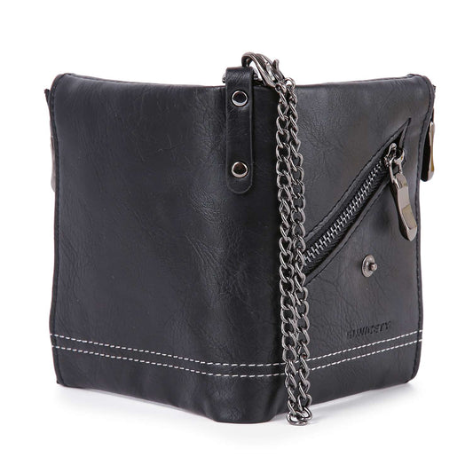 Chain Accented Unisex Wallet