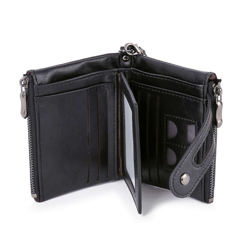 Chain Accented Unisex Wallet