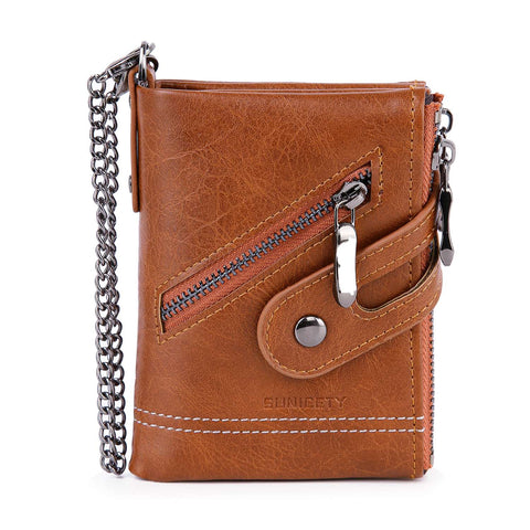 Chain Accented Unisex Wallet