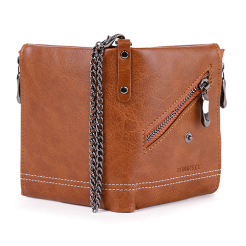 Chain Accented Unisex Wallet