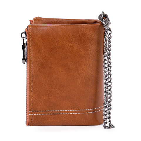 Chain Accented Unisex Wallet