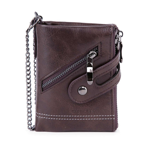 Chain Accented Unisex Wallet