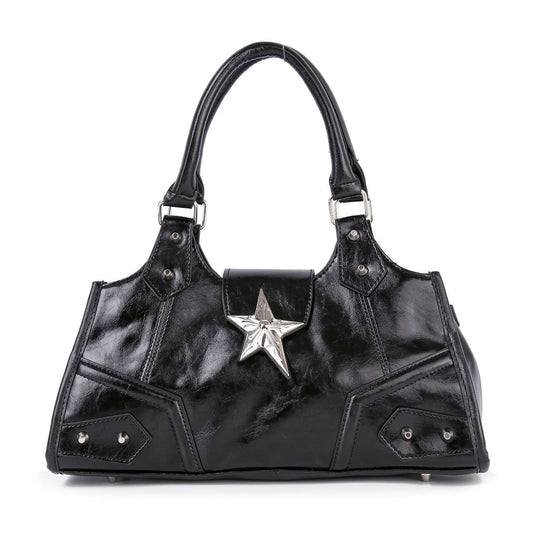 Unique Star Accented Hand Tote