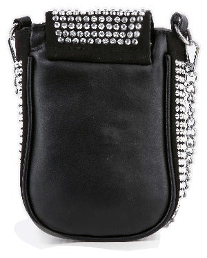 Decorative Top Flap Cell Phone Crossbody