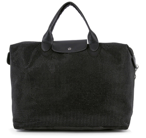 Stone Accented Carry-All Travel Bag