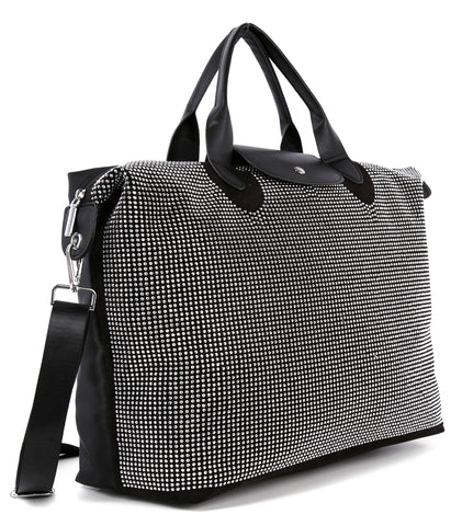 Stone Accented Carry-All Travel Bag